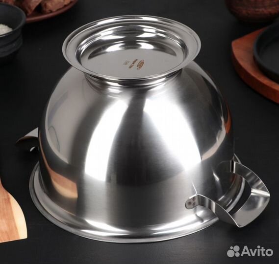 Супницы из нержавеющей стали 2 и 3,5 литра винтаж