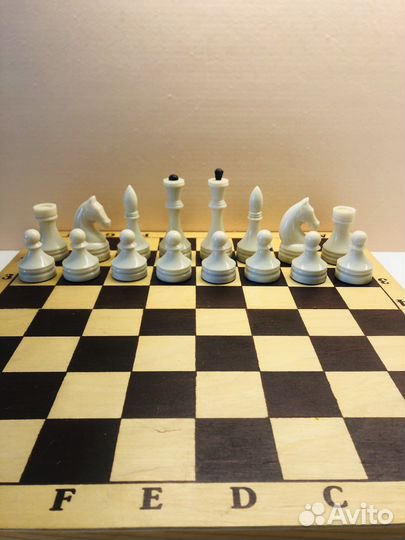 Шахматы СССР (карболит)