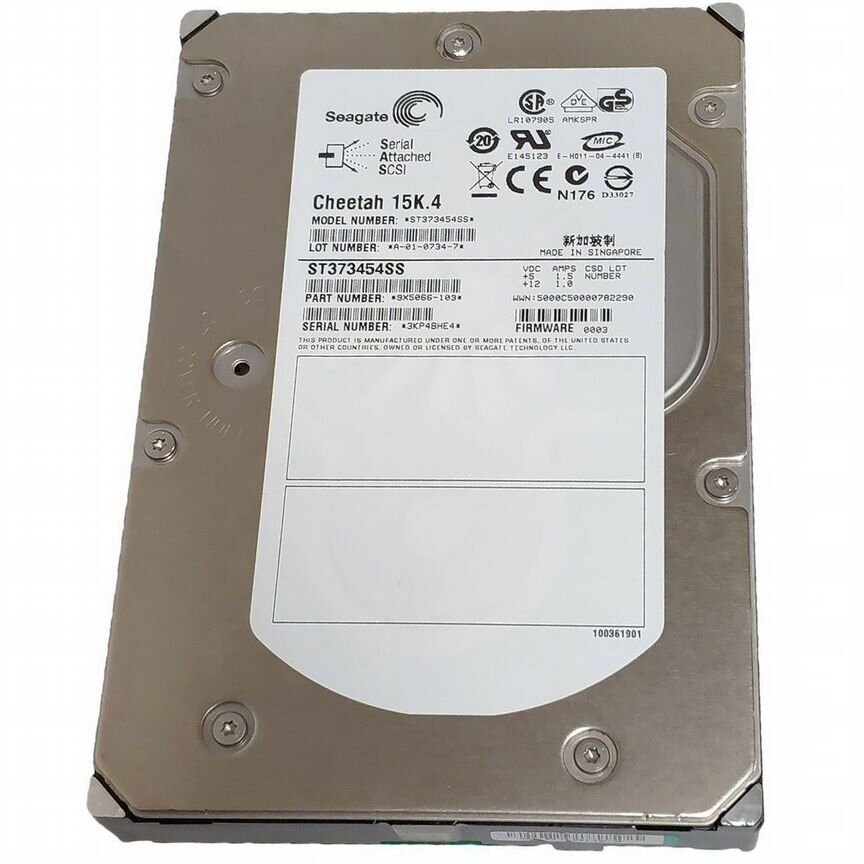[ST373454SS] Жесткий Диск Seagate 73gb Sas 3.5 St373454ss