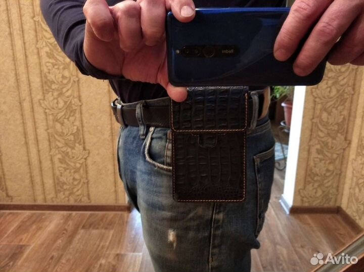 Чехол для телефона, натуральная кожа