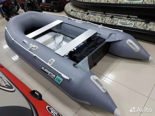 Лодка пвх Gladiator B330AL темно-синий