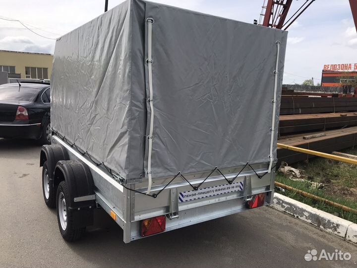 Прицеп кмз 2,7х1,5 2 оси