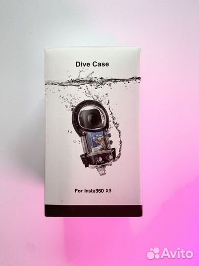 Подводный аквабокс insta360 x3 One rs 1 inch
