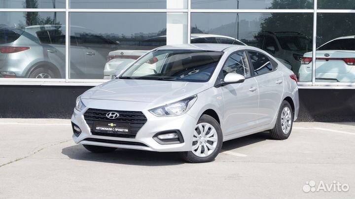 Hyundai Solaris 1.6 МТ, 2019, 76 000 км