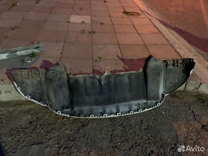 Porsche cayenne Рейстайлинг передний спойлер