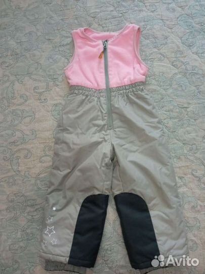 Куртка и комбенизон (осень, тёплая зима) + шапочка