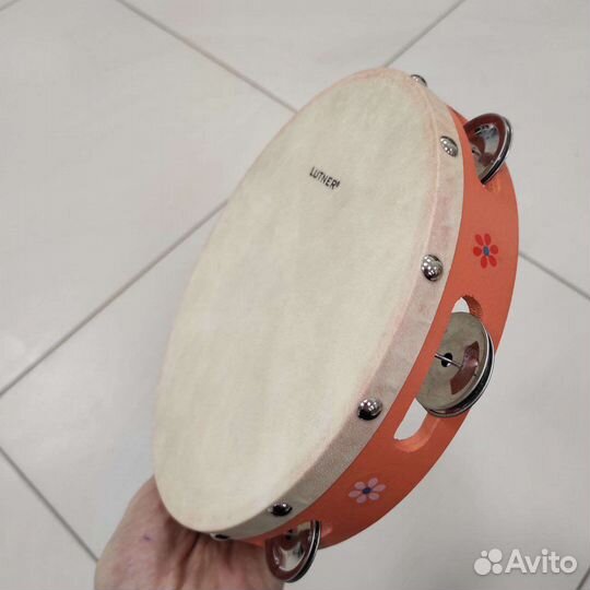 Бубен тамбурин новый