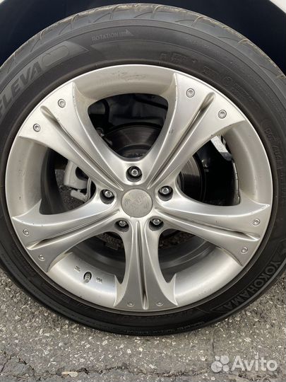 Колеса r 17 летние 5*114,3 резина Yokohama