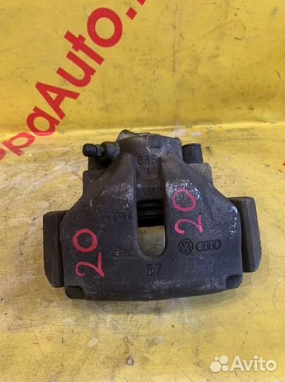 Суппорт тормозной передний левый Audi A6 С6