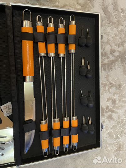 Набор для гриля и барбекю в кейсе