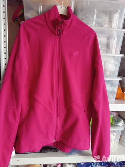 Флисовая толстовка Адидас