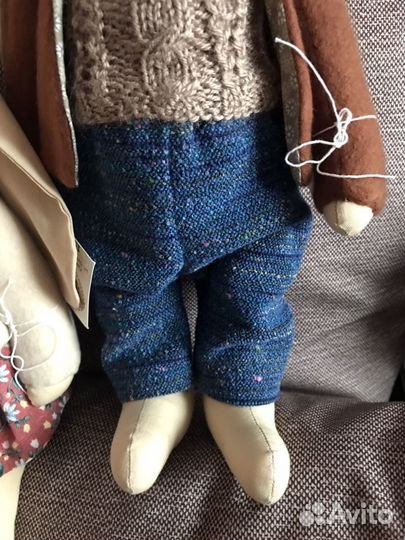 Игрушки заяц ручная работа