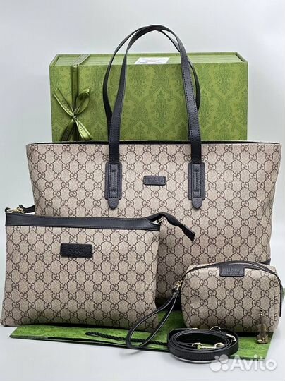 Сумка шопер gucci 3 в 1
