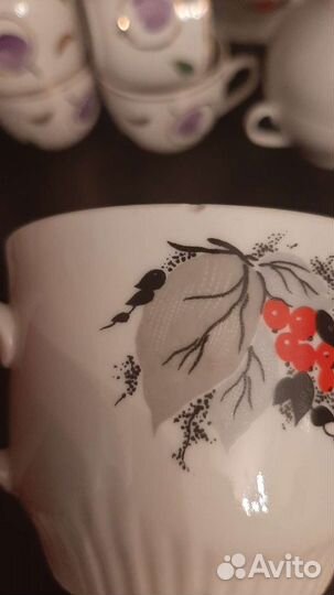 Чайные сервизы и чашки винтаж СССР