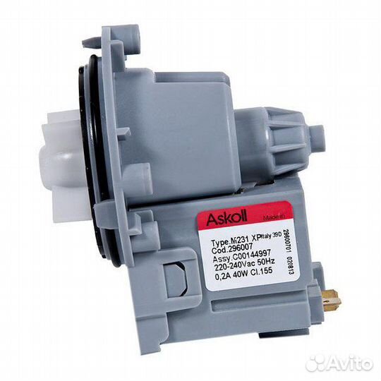 Насос стиральной машины Ariston (медь) аналог