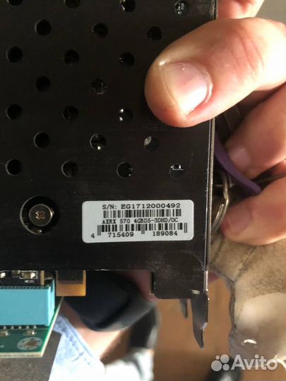 Видеокарта rx 570 4gb