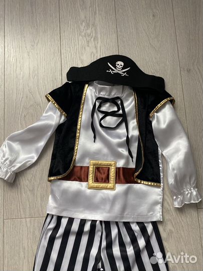 Новогодний костюм Пирата для мальчика 110