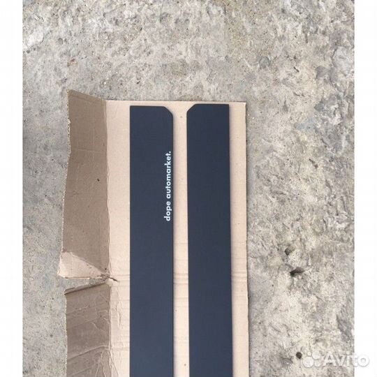 Накладки на пороги сплиттеры BMW 3 F30