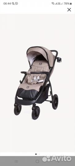 Коляска baby care venga надувные колёса