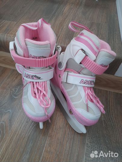 Коньки детские раздвижные, р. 25, 26, 27, 28
