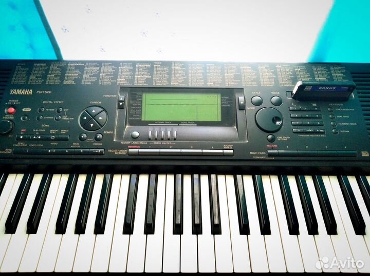 Синтезатор yamaha psr 520