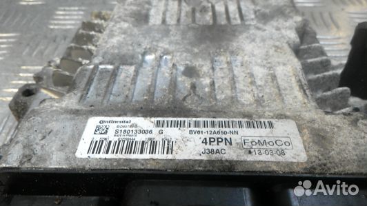Блок управления двс ford focus 3 (80S10PC01)