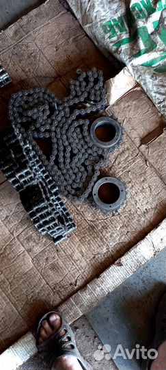 Звезды на двухрядную цепь