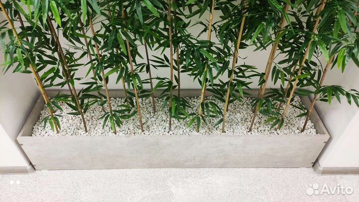 Искусственный бамбук, деревья для интерьера