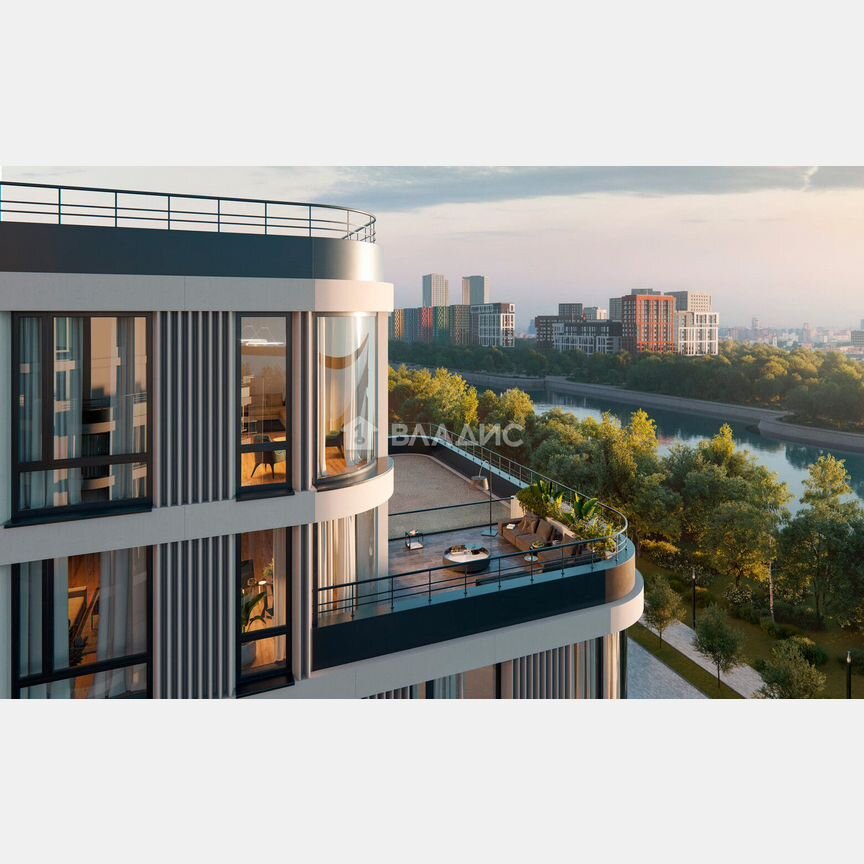 1-к. квартира, 42,8 м², 2/25 эт.