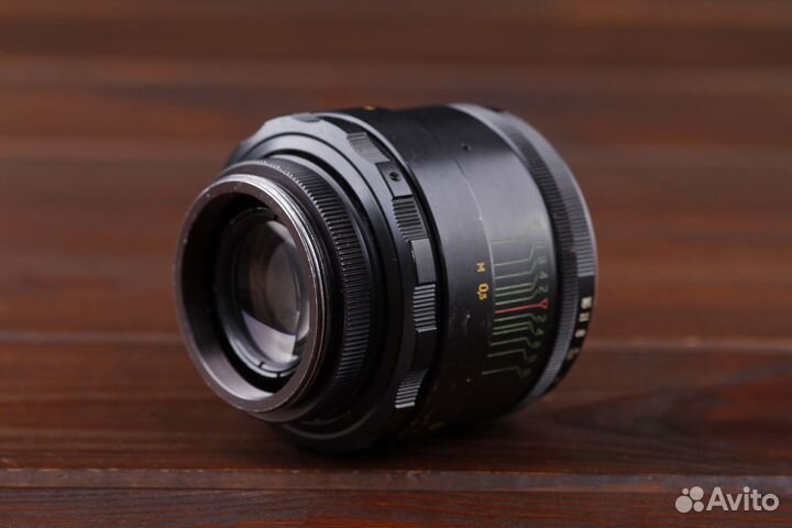 Бъектив Гелиос 44-2 2/58 М42 ммз Отличный Обслужен