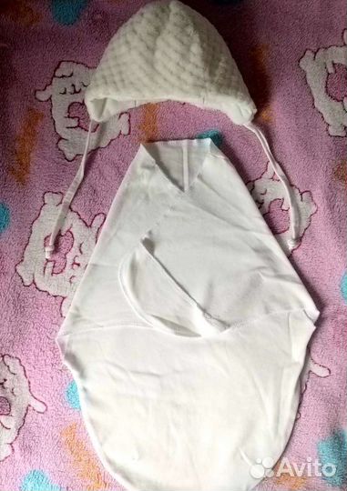 Конверт на выписку,Мишка в окошке, Балуша