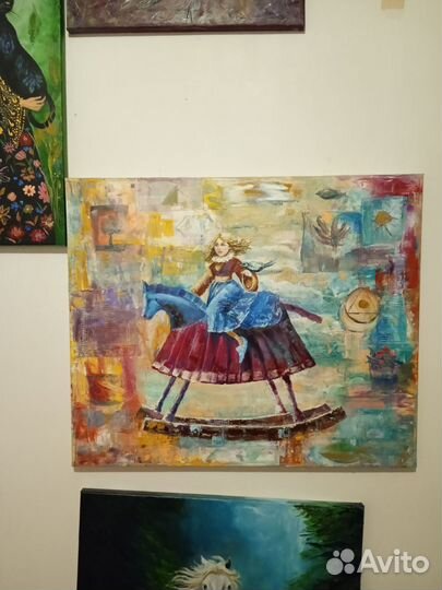 Картина картина интерьерная маслом 50/60