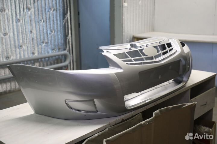 Бампер передний Приора 2 2011-16 снеж королева 690