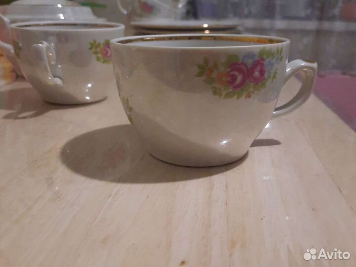 Чайный сервиз фарфор СССР