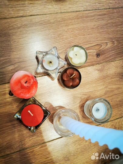 Свечи декоративные аромосвечи