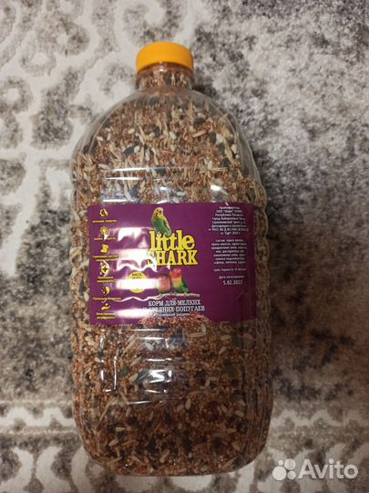 Корм для волнистых попугаев