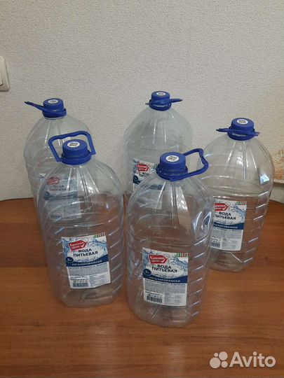 Пэт бутылка 5л 5 шт