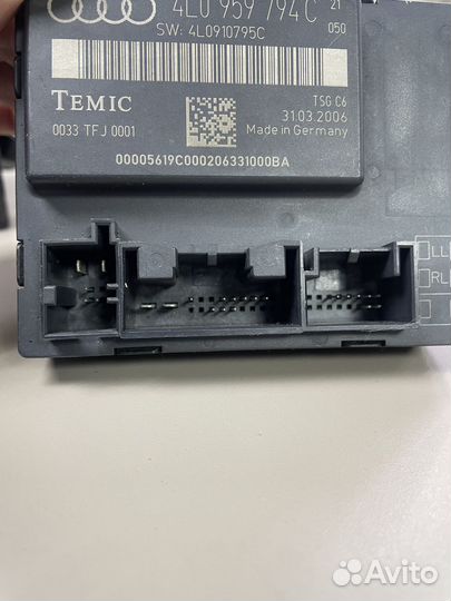 Блок управление двери Ауди Ку7