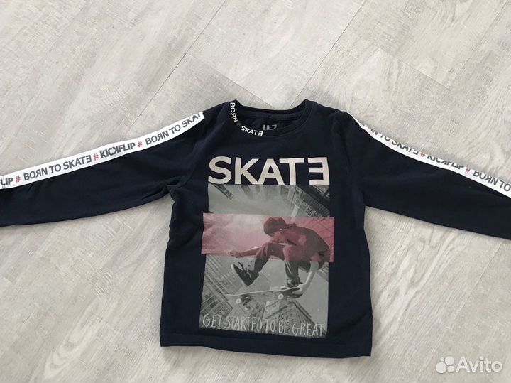 Лонгслив на мальчика 104