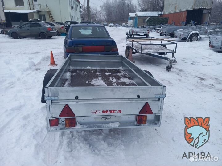 Прицеп легковой от мзса. Маленький. Практичный