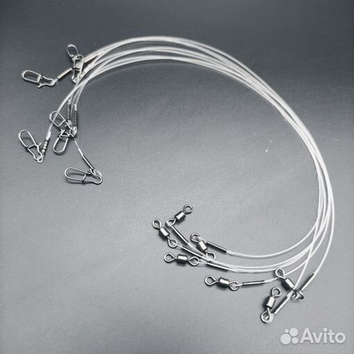 Поводки флюорокарб. Fish Emp 11,5кг 30см d0,5мм (у