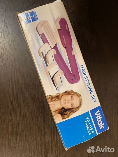 Выпрямитель (утюжок) для волос Vitek