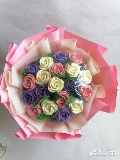 Шоколадные розы. Подарок. Цветы