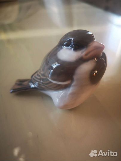 Фарфоровая фигурка, Royal Copenhagen, Зяблик