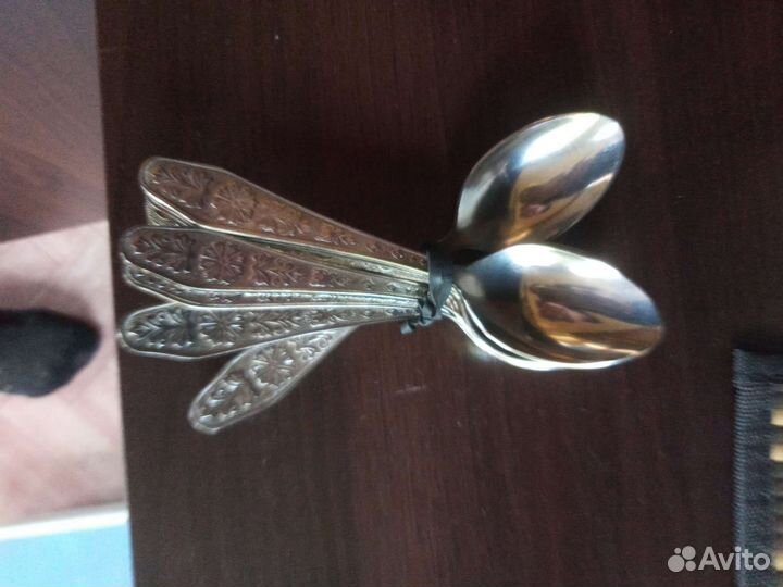 Ложки нержавейка СССР. Ложки деревянные хохлома