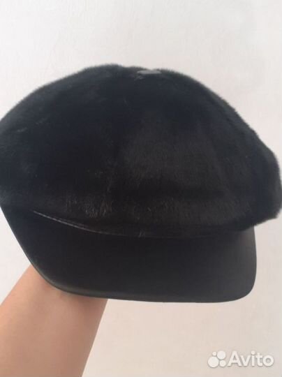 Меховая мужская кепка