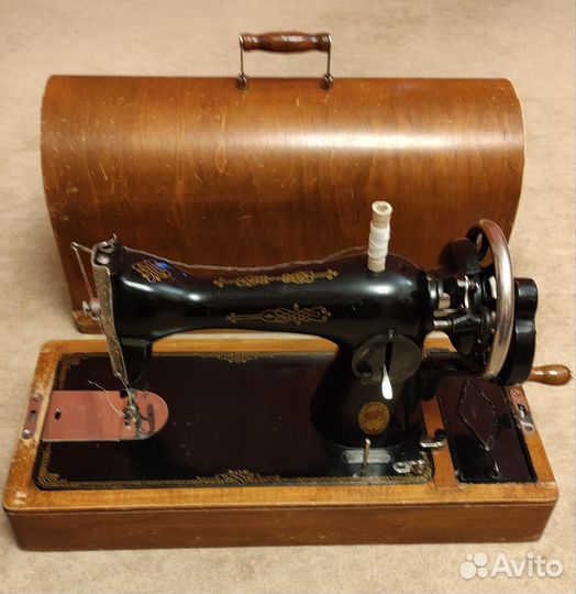 Швейная машинка подольская ручная
