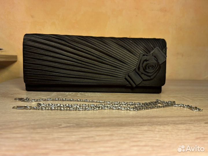 Клатч женский вечерний черный