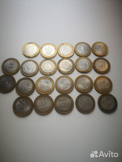 Монеты юбилейные 10р