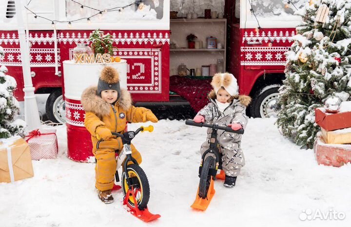 Лыжи для беговела беговелолыжи